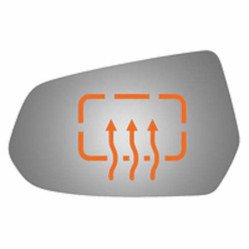 Cadillac ELR 2014 Driver Side Mirror Glass Heated