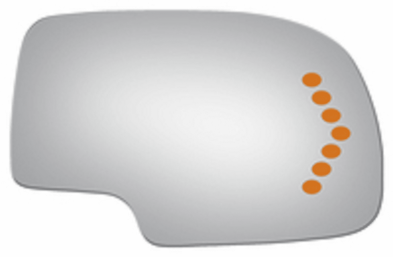 Cadillac Escalade 2004 Passenger Side Mirror Glass Signal