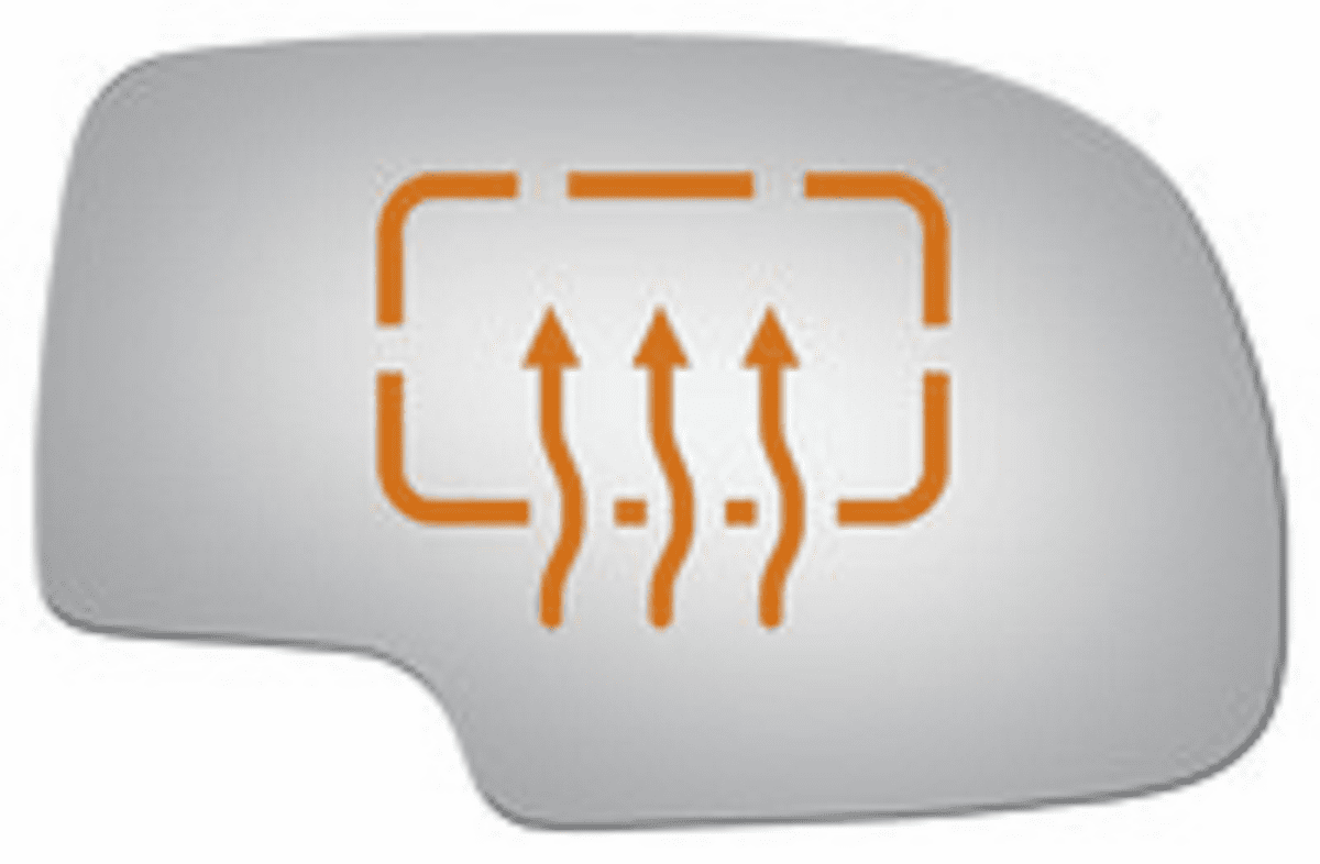 Cadillac Escalade 2006 Passenger Side  Heated Mirror Glass