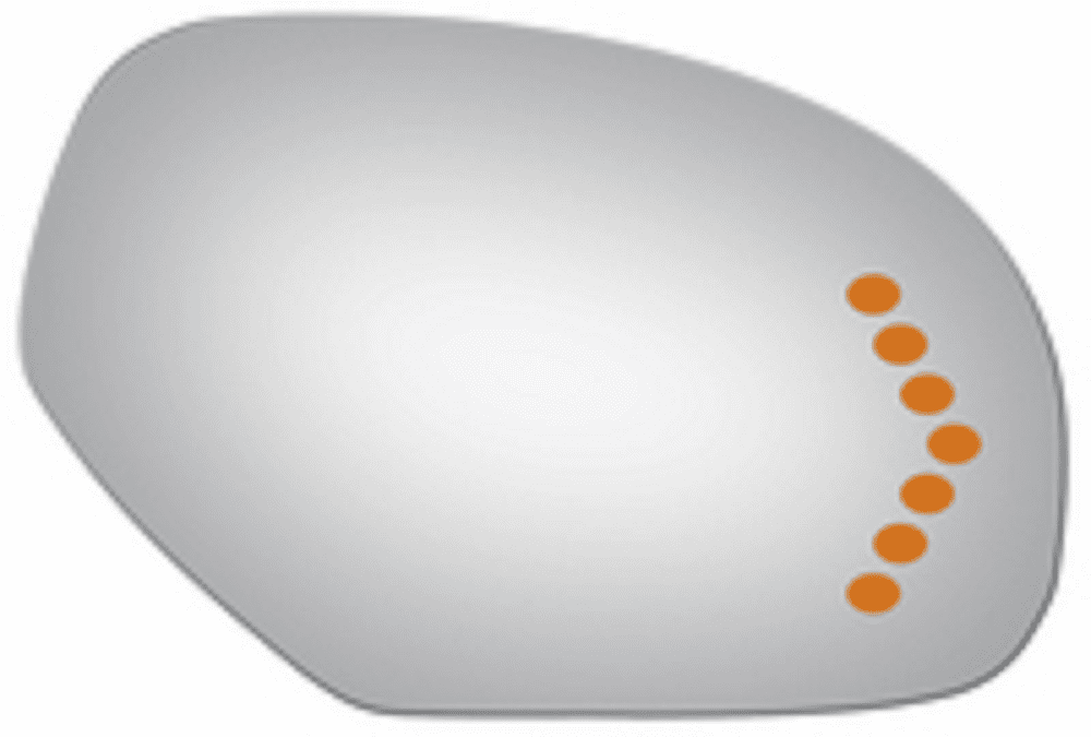 Cadillac Escalade 2007 Passenger Side Mirror Glass