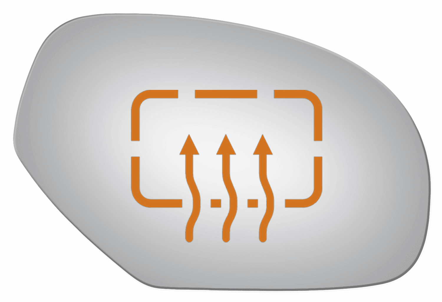 Cadillac Escalade 2009 Passenger Side Mirror Glass Heated