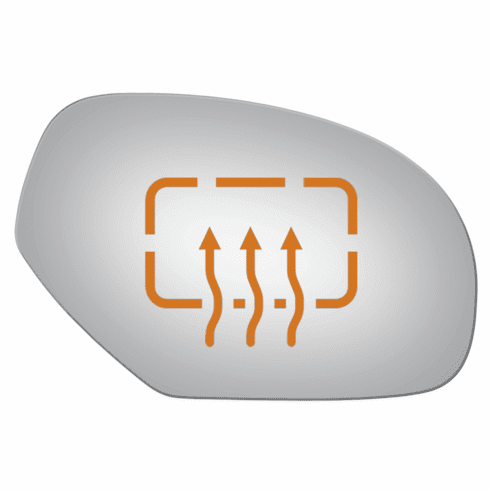 Cadillac Escalade 2014 Passenger Side Mirror Glass Heated