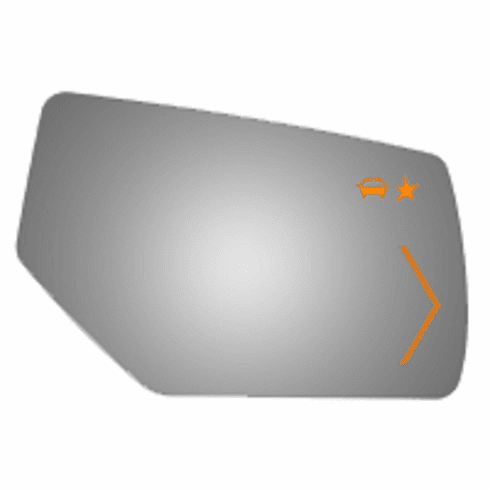 Cadillac Escalade 2017 17 Passenger Right Side Mirror Glass Blind Spot Signal