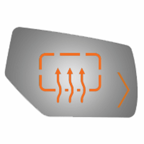 Cadillac Escalade 2017 Passenger Right Side Mirror Glass Heated Signal