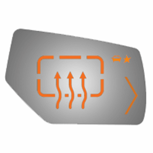 Cadillac Escalade 2017 Passenger Side Mirror Heated Blind Spot Signal