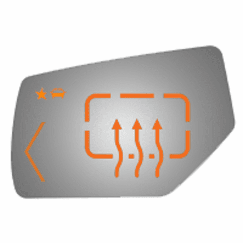 Cadillac Escalade 2018 Driver Side Mirror Heated Signal and Blind Spot