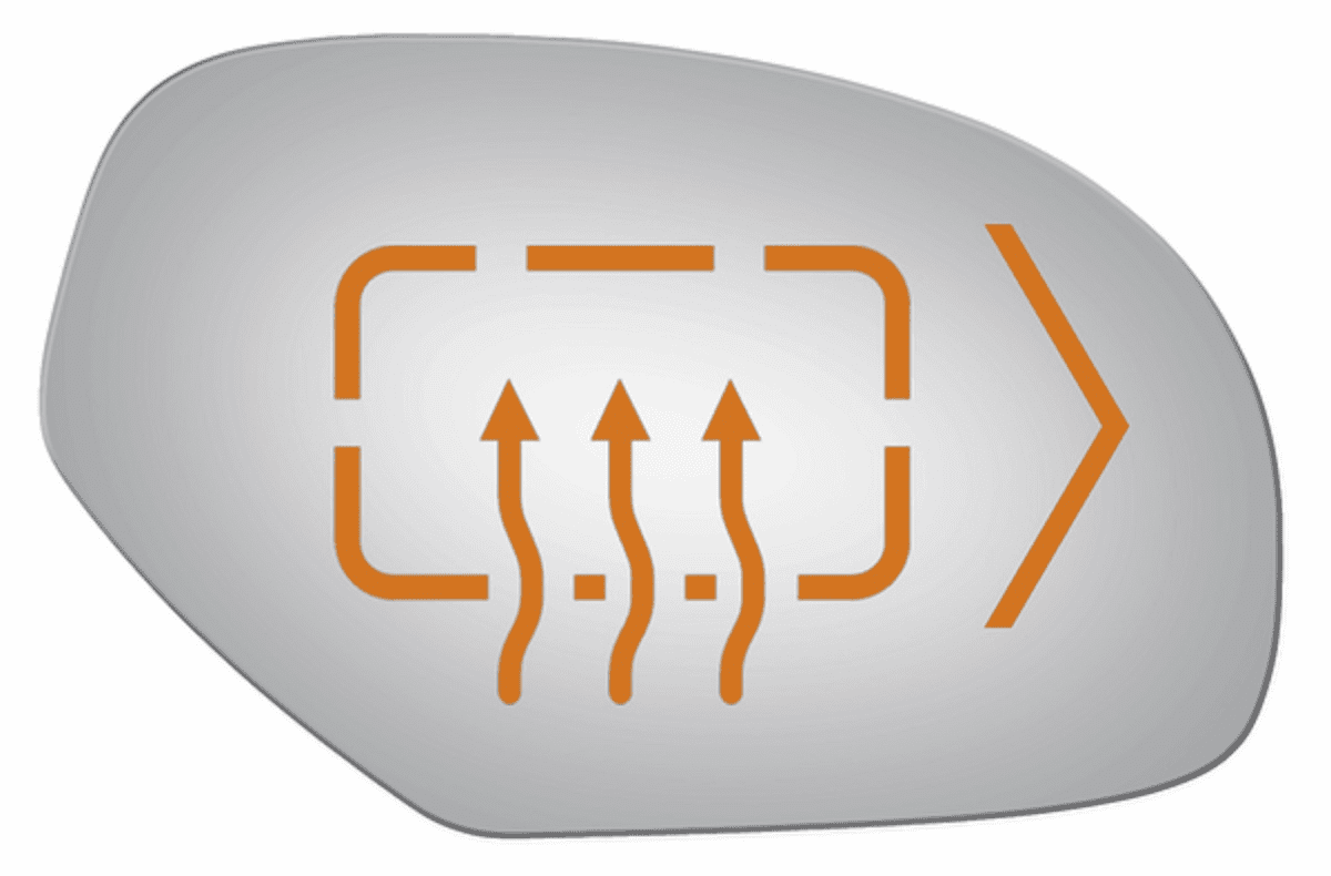 Cadillac Escalade ESV 2014 Passenger Side Heated Mirror Glass Signal