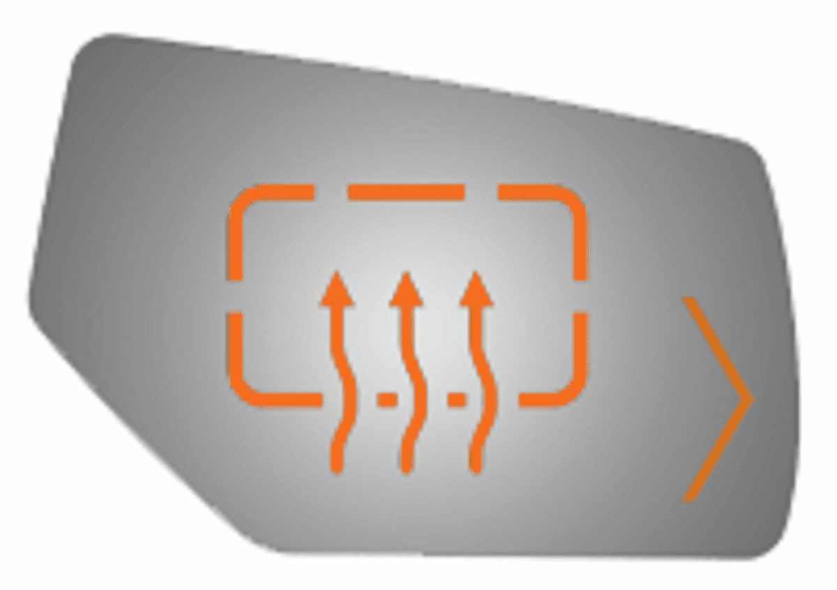 Cadillac Escalade ESV 2016 Passenger Side Heated Mirror Glass Signal