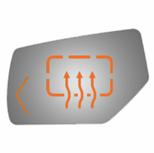 Cadillac Escalade ESV 2017 Driver Side Heated Mirror Glass Signal Icon