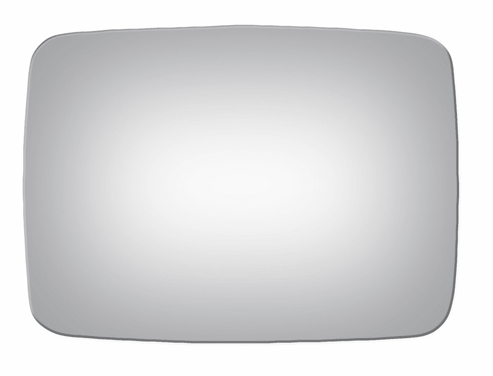 Cadillac Fleetwood 1973 Passenger Side Mirror Glass