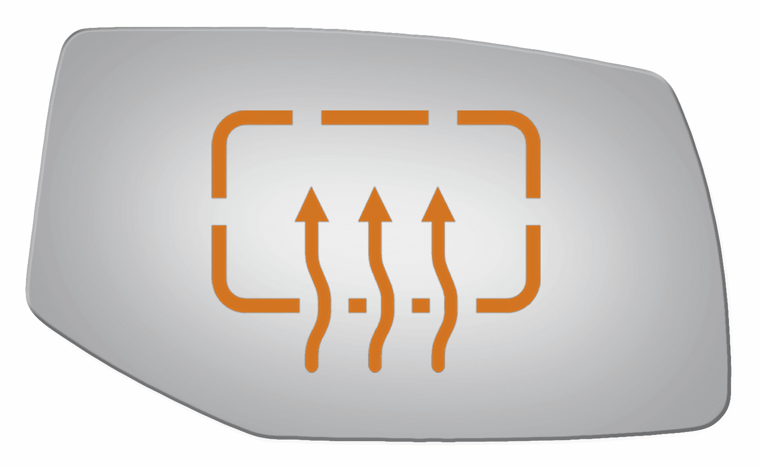 Cadillac SRX 2006 Passenger Side Heated Mirror Glass