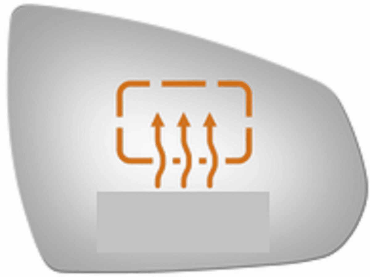 Cadillac SRX 2016 Passenger Side Mirror Glass Heated/Signal