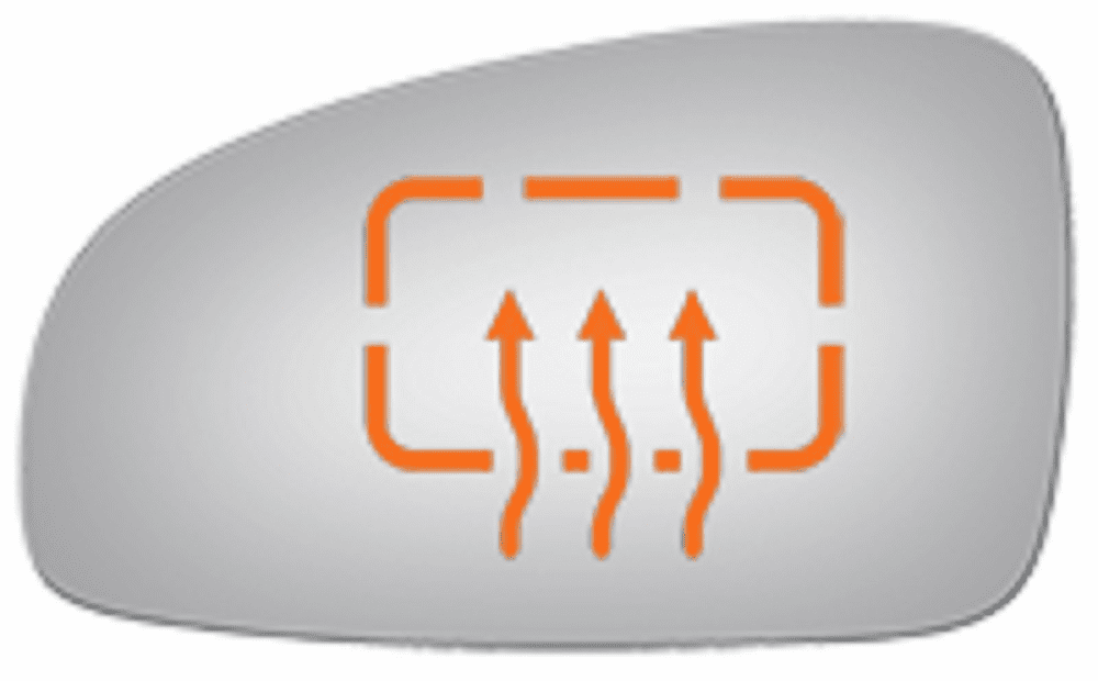 Chevrolet Aveo 2004 2005 2006 Driver Side Heated Mirror Glass 