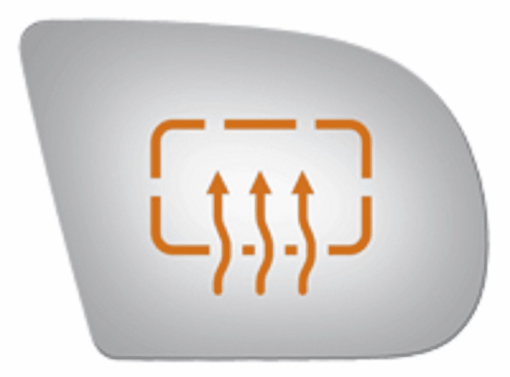 Chevrolet Blazer 2003 2004 2005 Passenger Side Mirror Glass