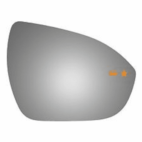 Chevrolet Bolt EV 2017 2018 2019 2020 2021 2022 2023 Right Passenger Side Mirror Glass with Blind Spot & Cross Path Icons
