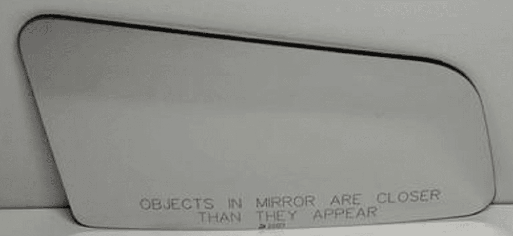 Chevrolet Cavalier 1994 Passenger Side Mirror Glass