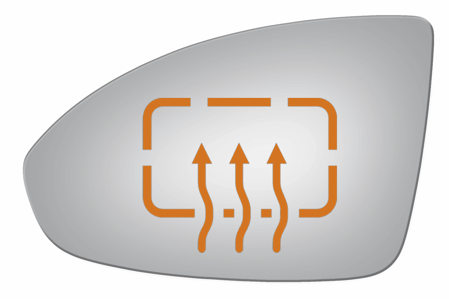 Chevrolet Cruze 2011 2012 Driver Side Heated Mirror Glass 