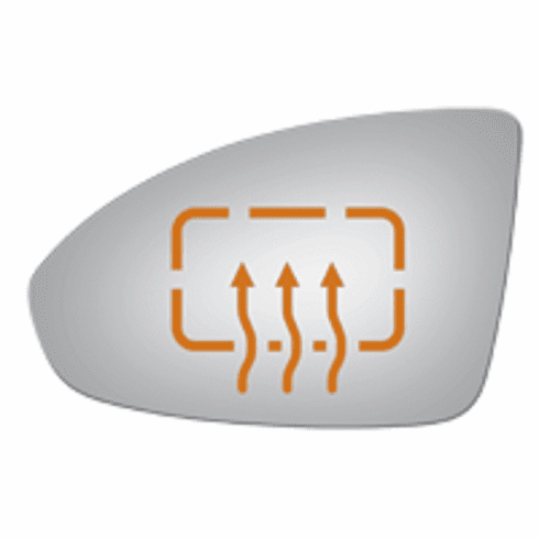 Chevrolet Cruze 2013 2014 Driver Side  Heated Mirror Glass 