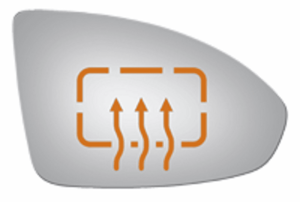 Chevrolet Cruze 2013 2014 Passenger Side Heated Mirror Glass 