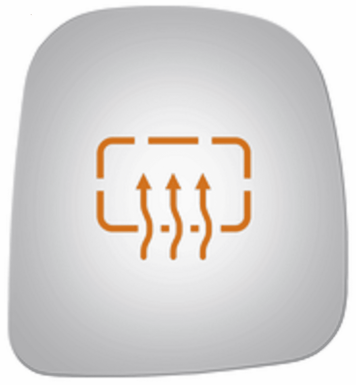 Chevrolet Express 1999 2000 Passenger Side Heated Mirror Glass