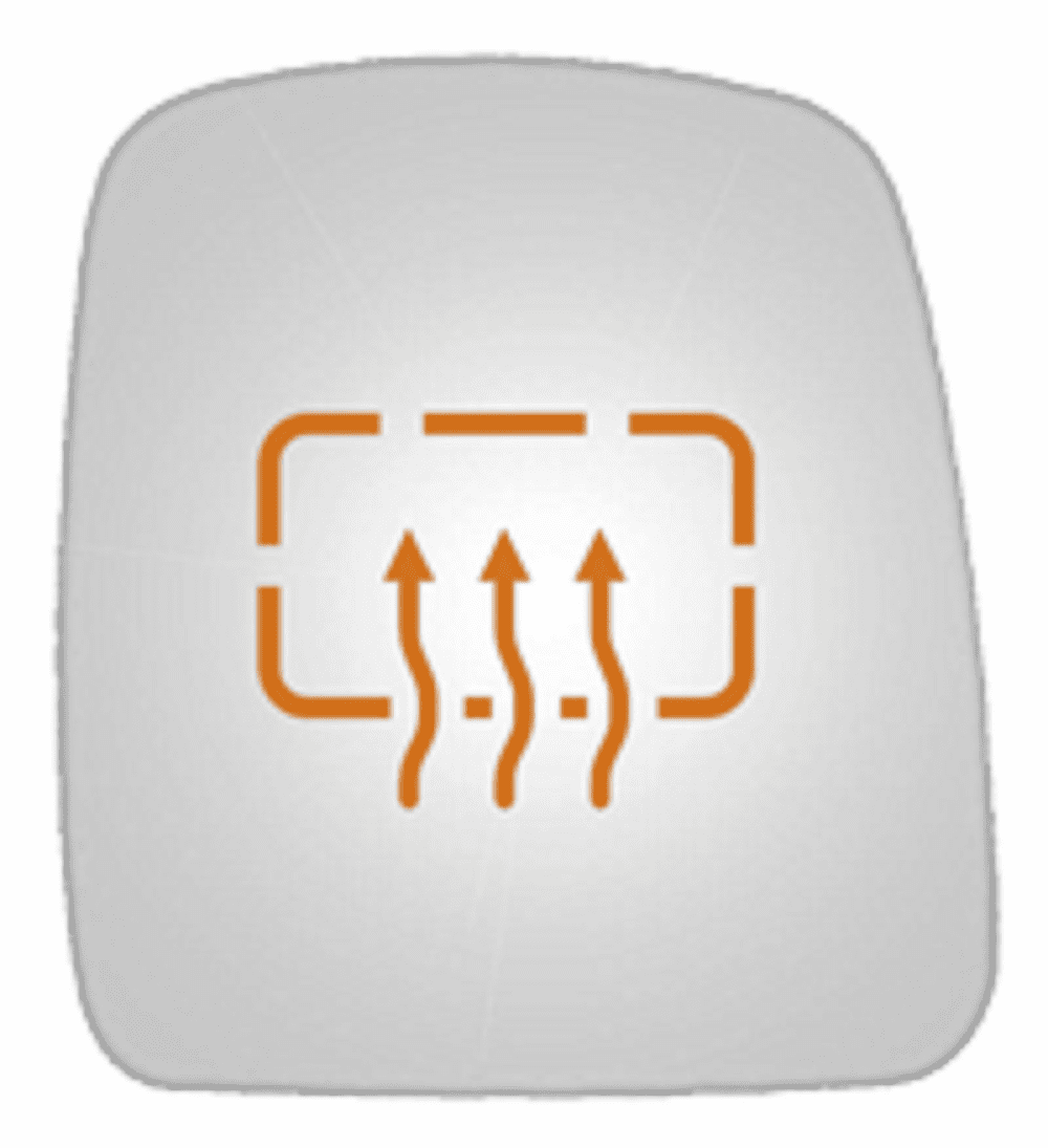 Chevrolet Express 2006 2007 Passenger Side Heated Mirror Glass