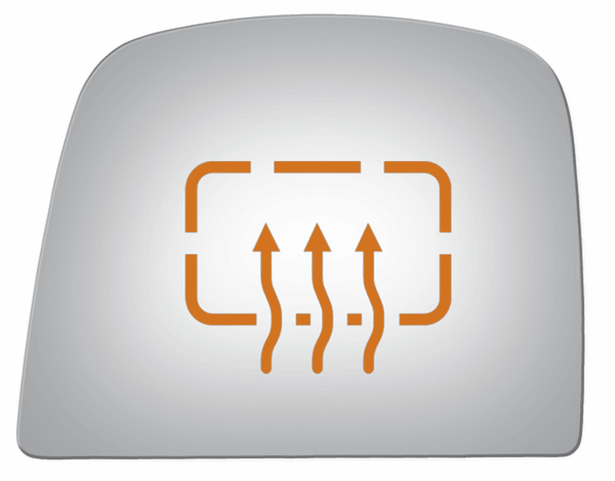 Chevrolet Express 2500 3500 2015 Driver Side Heated Mirror Glass