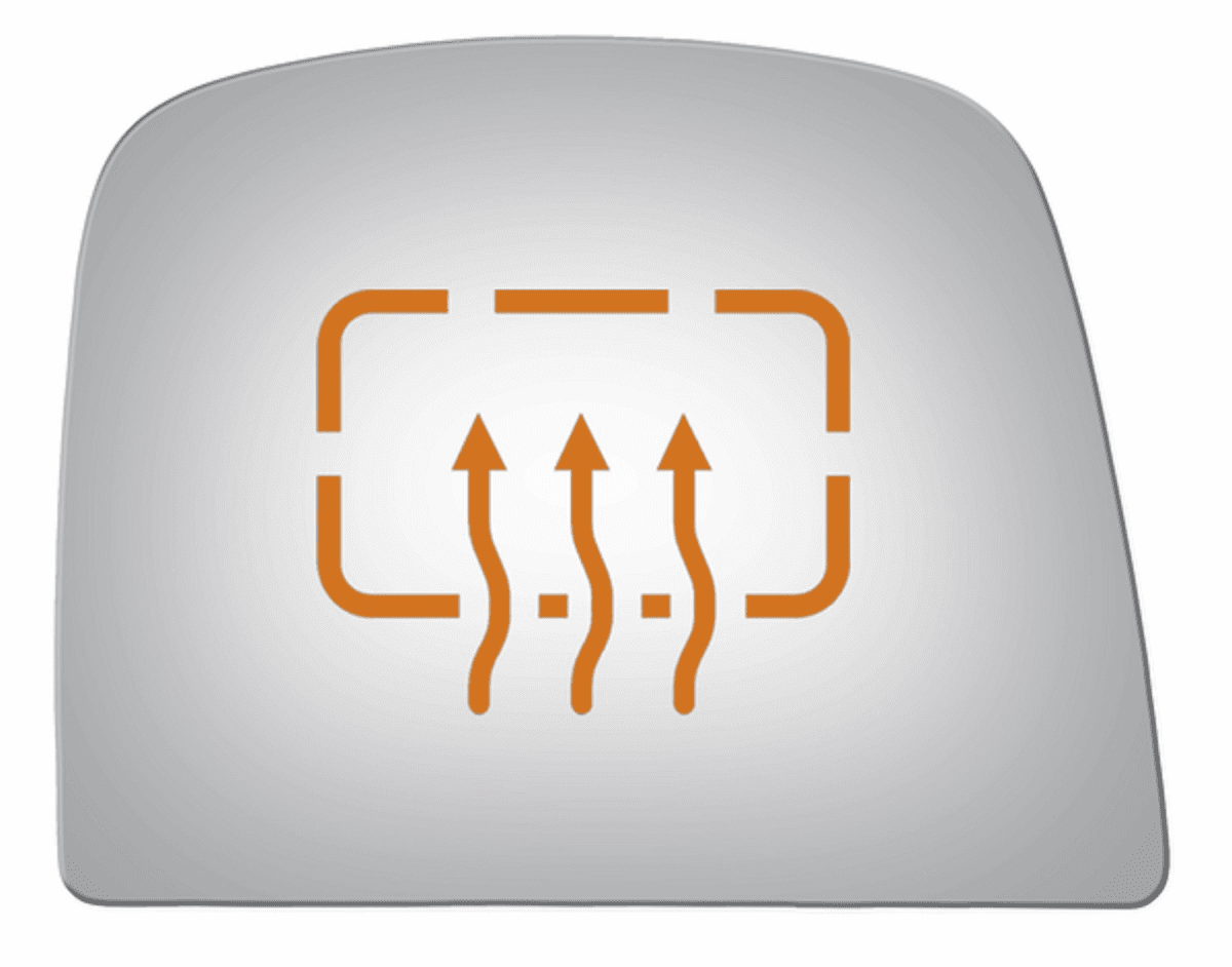 Chevrolet Express 2500 3500 2016 Passenger Side Heated Mirror Glass