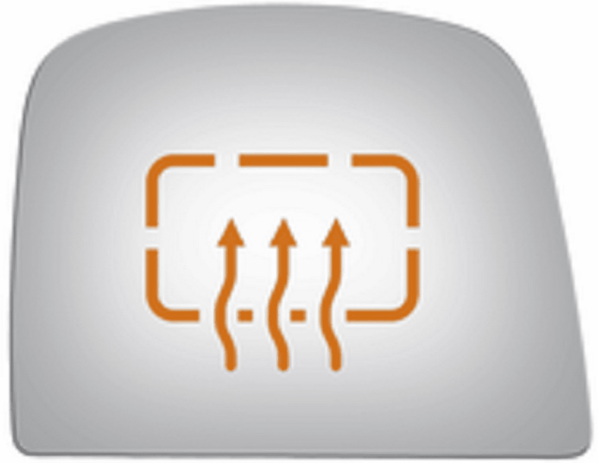 Chevrolet Express 2500 3500 2018 Passenger Side Mirror Heated