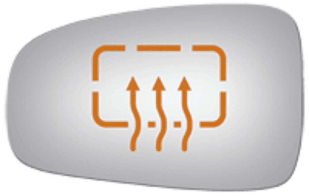 Chevrolet Impala 2000 2001 2002 Driver Side Heated Mirror Glass 