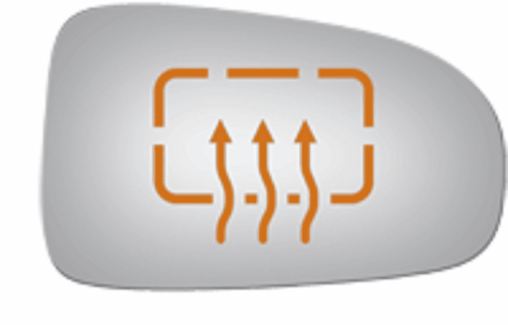 Chevrolet Impala 2000 2001 2002 Passenger Side Heated Mirror Glass 