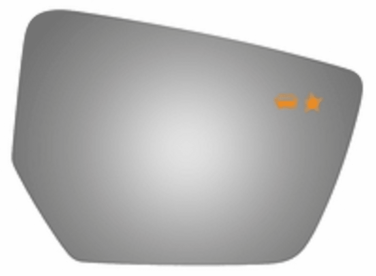 Chevrolet Impala 2017 Passenger Side Mirror Glass Blind Spot