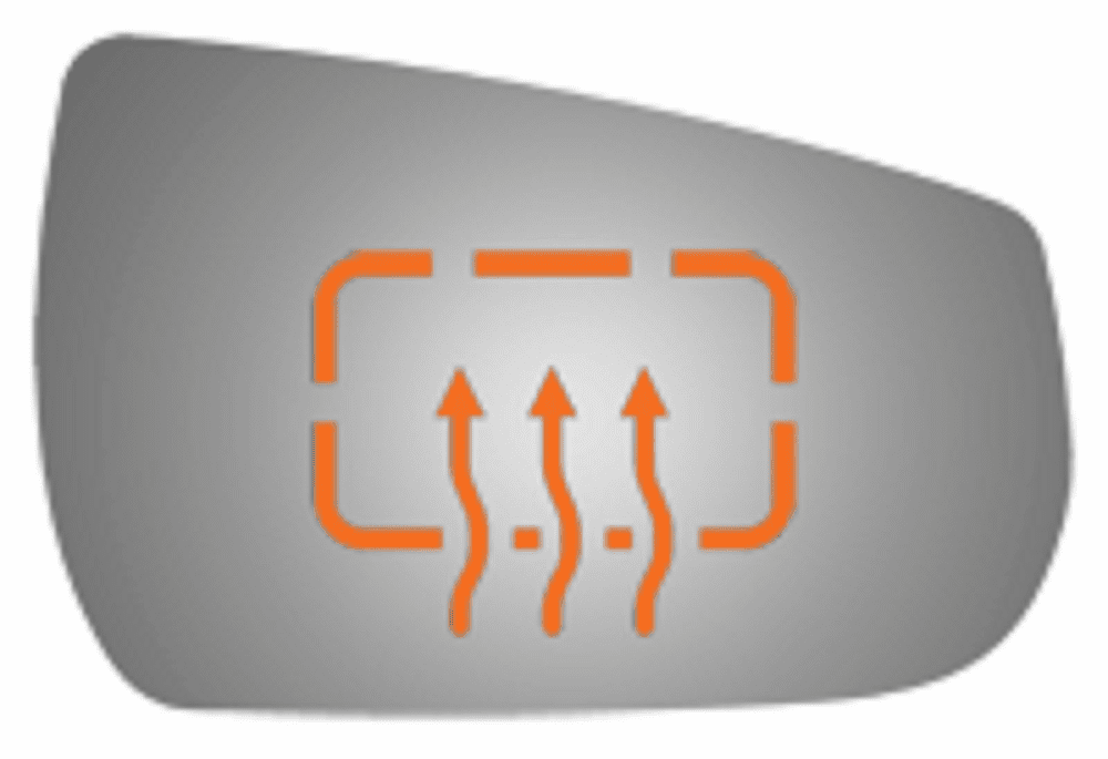 Chevrolet Malibu 2013 Passenger Side Heated Mirror Glass 