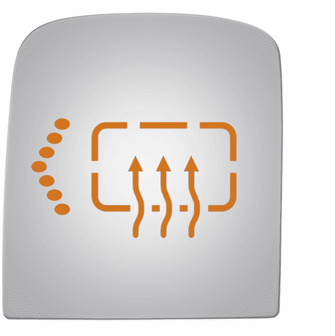 Chevrolet Silverado 2013 Driver Side Heated Mirror Glass