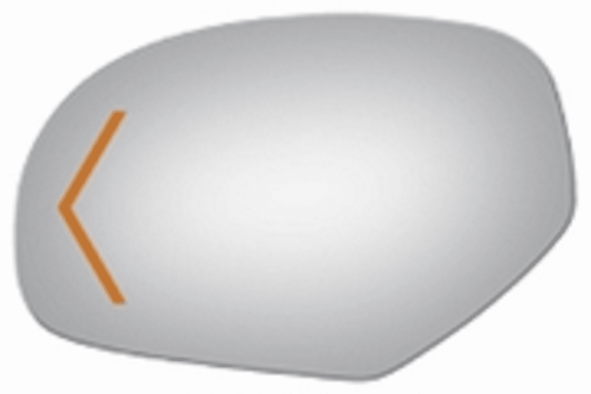 Chevrolet Silverado 2013 Driver Side Signal Mirror Glass 