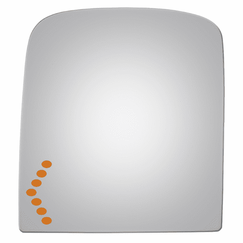 Chevrolet Silverado 2013 Driver Side Signal Mirror Glass 