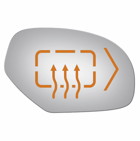 Chevrolet Silverado 2013 Passenger Side Heated Mirror Glass 