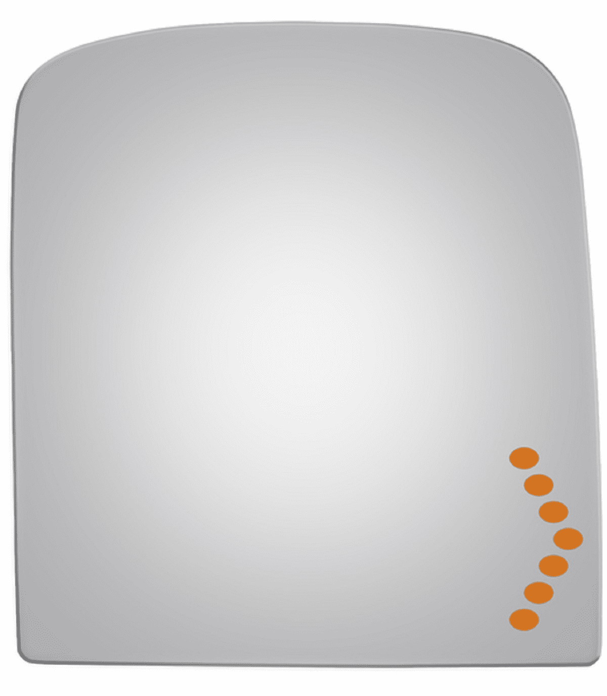 Chevrolet Silverado 2013 Passenger Side Signal Mirror Glass