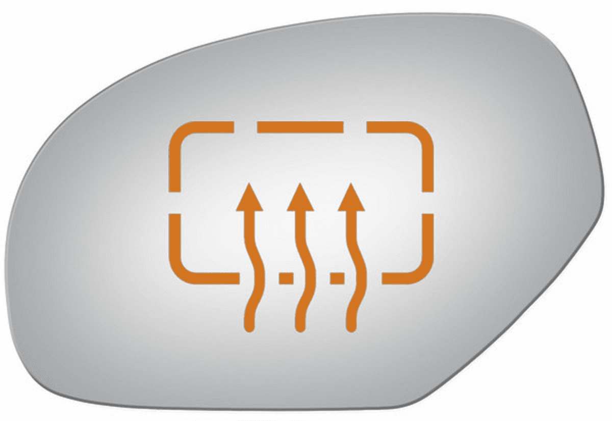 Chevrolet Silverado 2014 Driver Side Heated Mirror Glass  