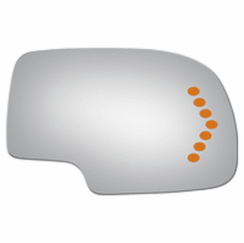 Chevrolet Silverado 3500 2005 Passenger Side Mirror Glass Signal