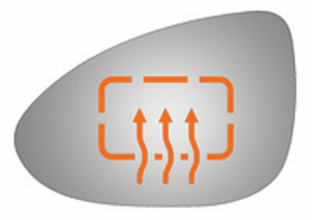 Chevrolet Sonic 2016 Driver Side Door Heated Mirror Glass