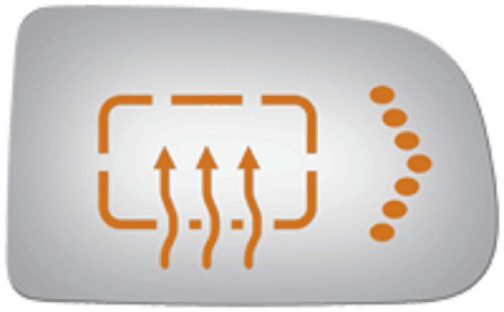 Chevrolet Suburban 2003 2004 2005 Passenger Side Mirror Glass Heated