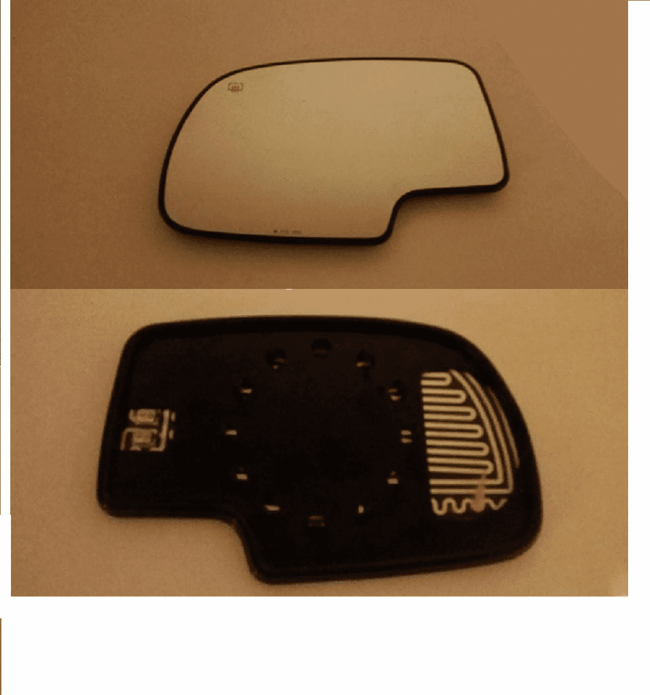 Chevrolet Suburban 2006 Driver Side Mirror Glass Heated Clip-On
