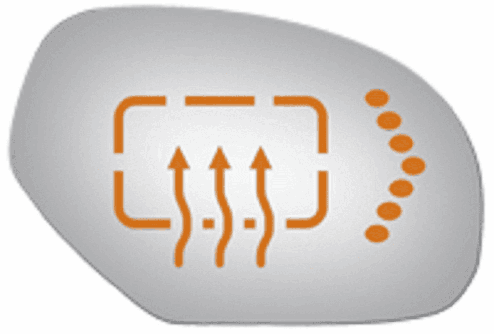 Chevrolet Suburban 2007 2008 Passenger Side Mirror Glass Clip-On