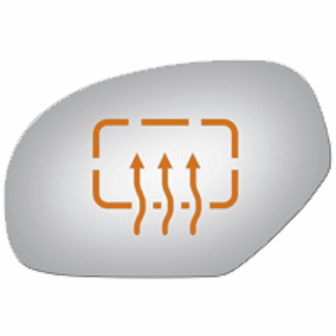 Chevrolet Suburban 2011 2012 Driver Side Mirror Glass Heated Clip