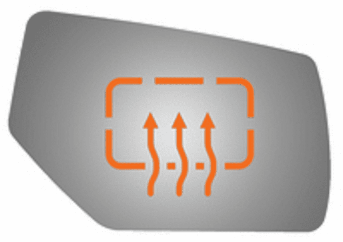 Chevrolet Suburban 2015 Passenger Side Heated Mirror Glass 