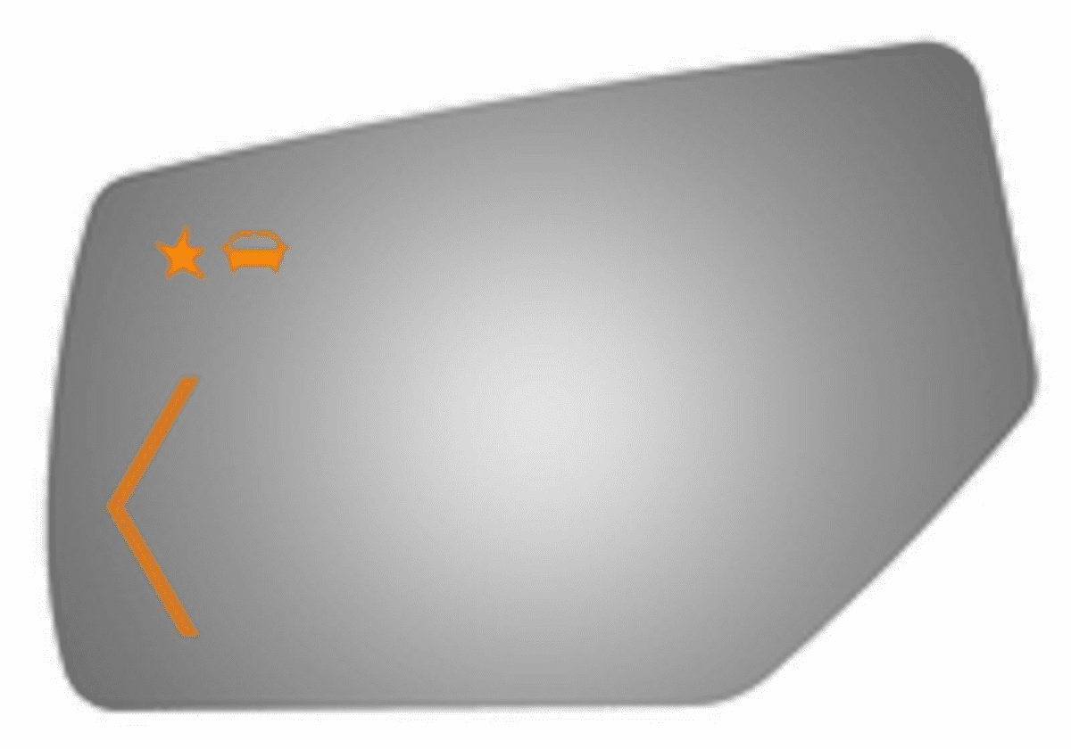 Chevrolet Suburban 2016 Driver Side Mirror Glass