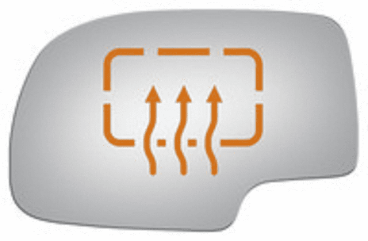 Chevrolet Tahoe 2006 Driver Side Heated Mirror Glass 