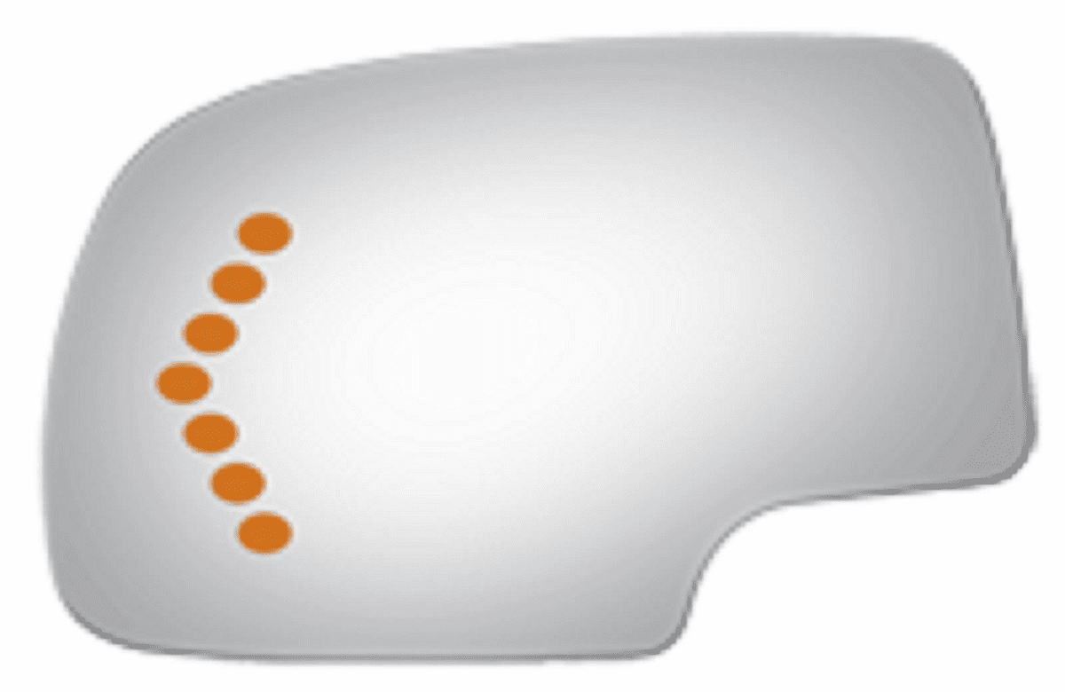 Chevrolet Tahoe 2006 Driver Side Mirror Glass 