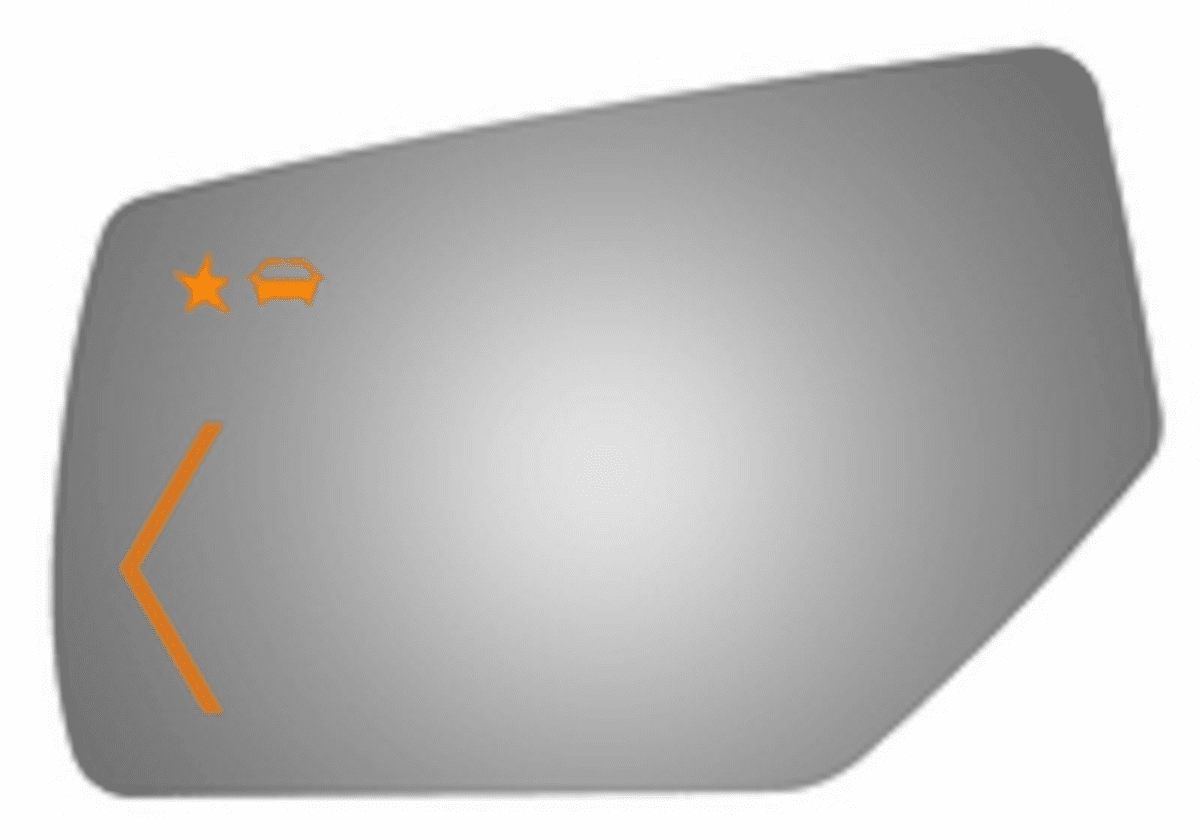 Chevrolet Tahoe 2015 Driver Side Mirror Glass Signal/Blind Spot 