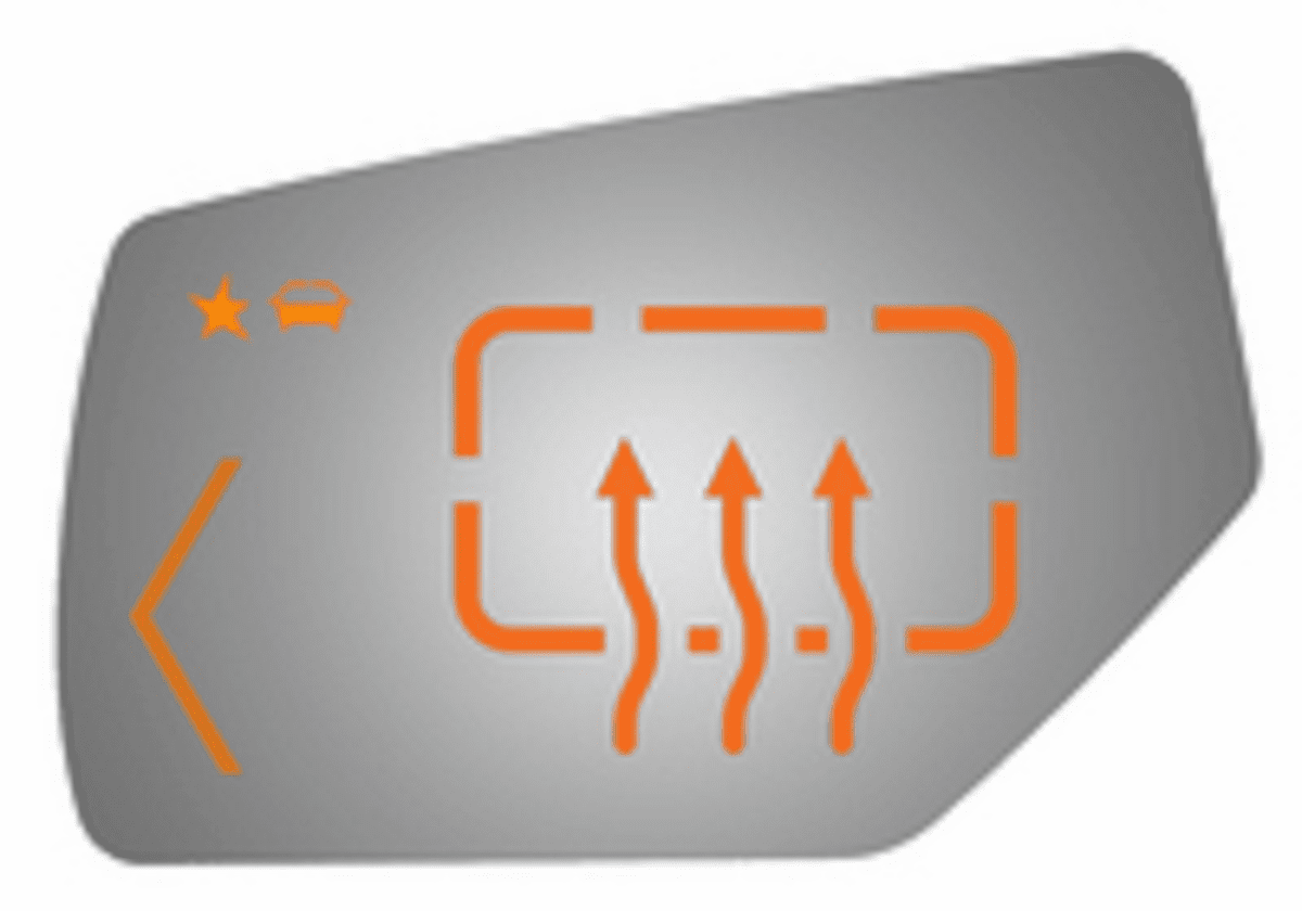 Chevrolet Tahoe 2016 Driver Side Heated Mirror Glass Signal/Blind Spot